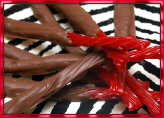 Chocolate Covered Twists - Tasty Habits