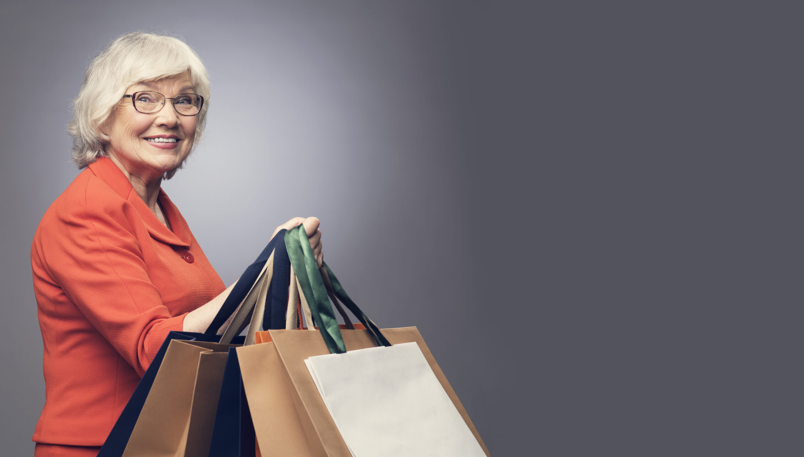 Grandmother Shopping Grandmother Shopping
