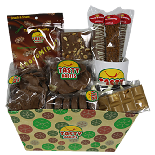 Snow Flakes Gift Basket