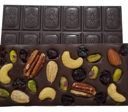 Dark with Nuts and Cranberries